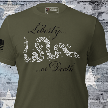 Liberty or Death T-Shirt Patriotic Apparel USA